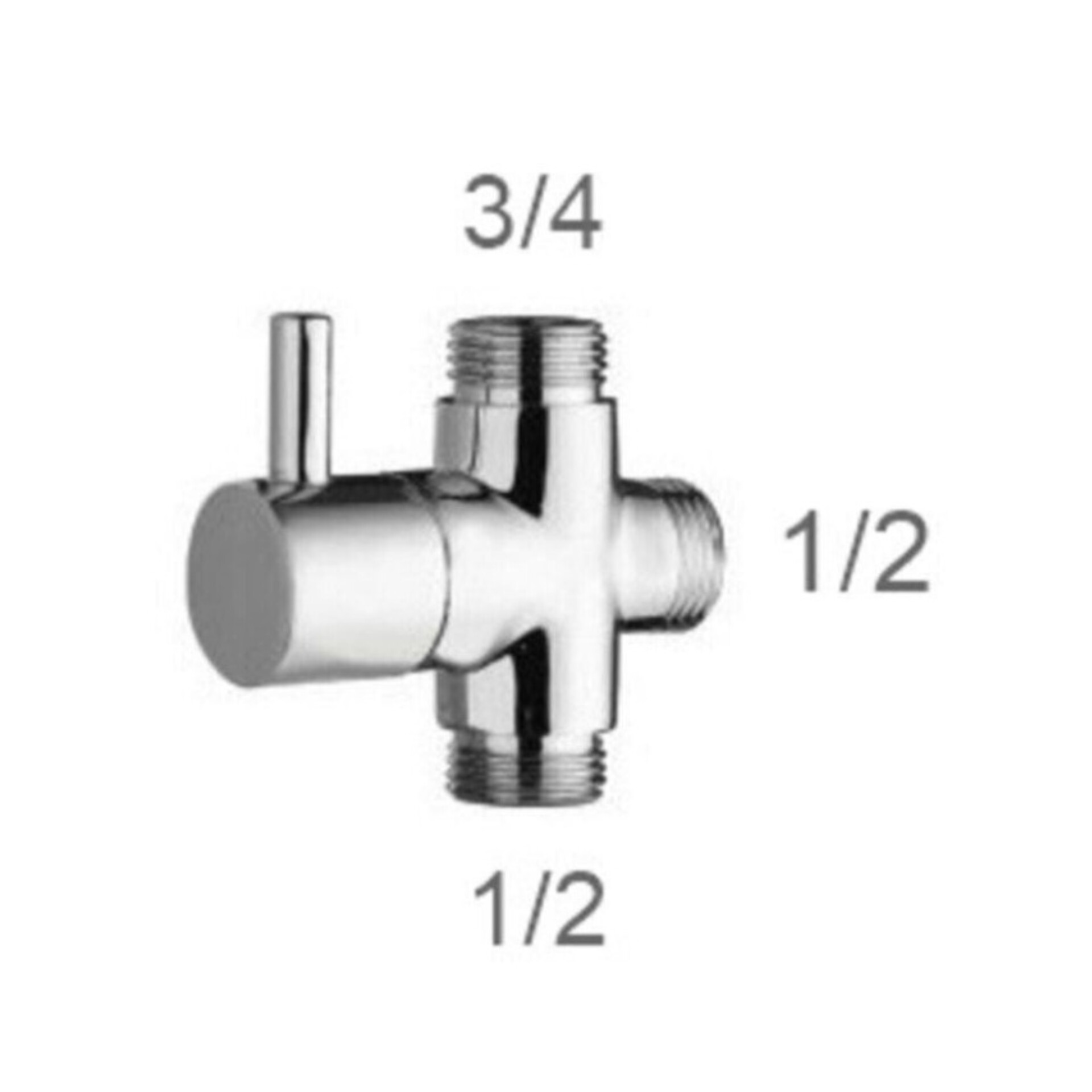 ROBOT DUŞ YÖNLENDİRİCİ 3/4"-1/2"-1/2"
